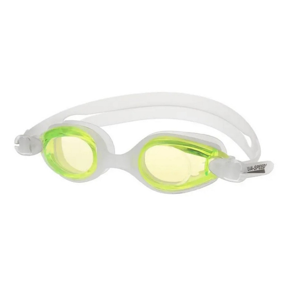 Очки для плавания ARIADNA 034-30 Aqua Speed 00000016562 белый зеленый, OSFM