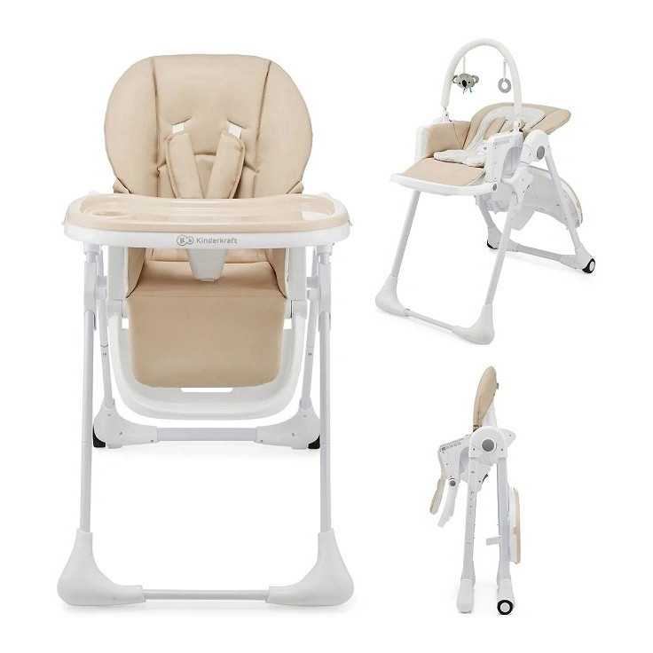 Стільчик для годування Tummie Kinderkraft KHTUMM00BEG0000 Beige