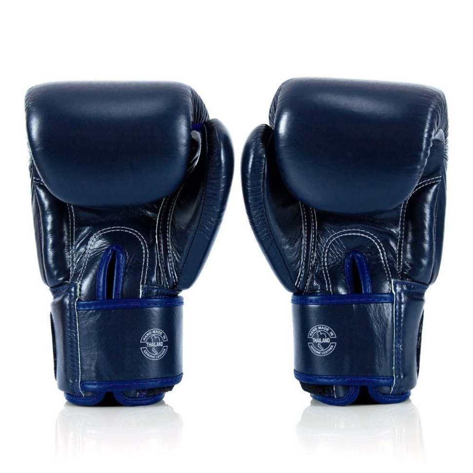 Боксерские перчатки BGV1-ONE Fairtex BGV1-ONE_14oz_Blue 14 унций (бинты в комплекте)