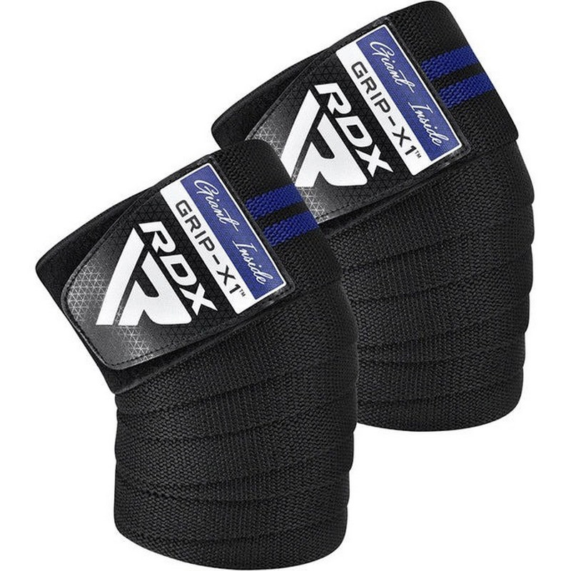Бинти на коліна GYM KNEE WRAP R11 RDX Inc Limited WAH-KR11BU, BLACK/BLUE