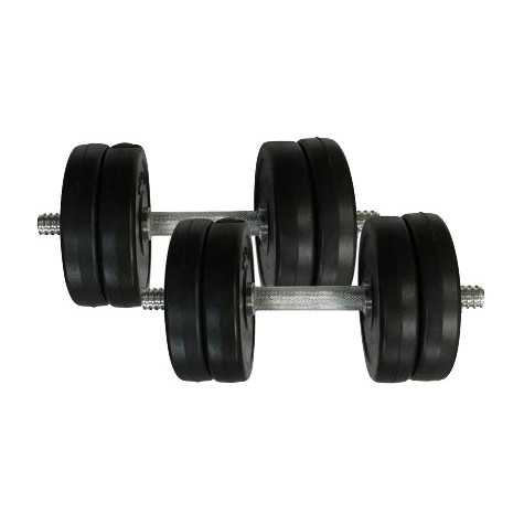 Гантели наборные композитные в пластиковой оболочке Newt Rock Pro-R 2 шт по 11,5 кг NE-PL-R-011-2