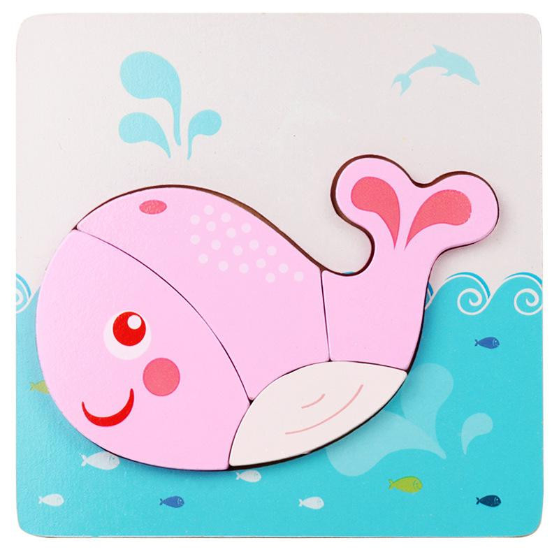 Деревянная игрушка Пазлы Bambi MD 2925, 15х15 см