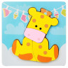 Деревянная игрушка Пазлы Bambi MD 2925, 15х15 см