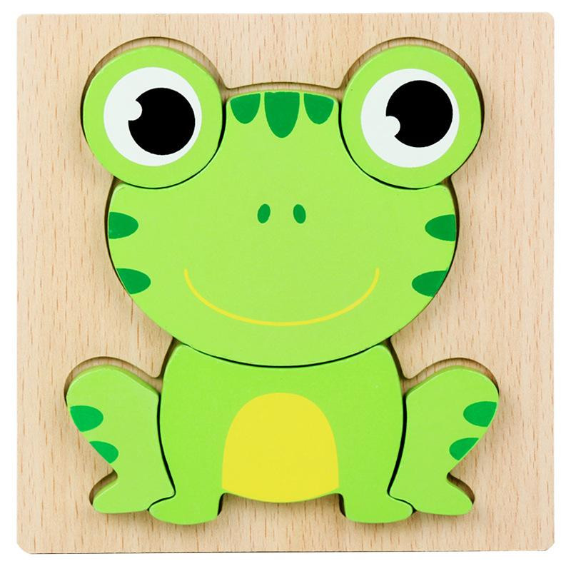 Деревянная игрушка Пазлы Bambi MD 2925, 15х15 см