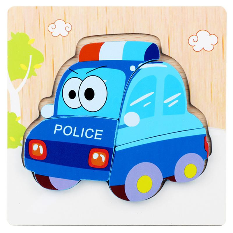 Деревянная игрушка Пазлы Bambi MD 2925, 15х15 см