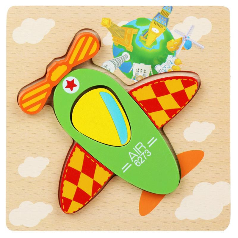 Деревянная игрушка Пазлы Bambi MD 2925, 15х15 см