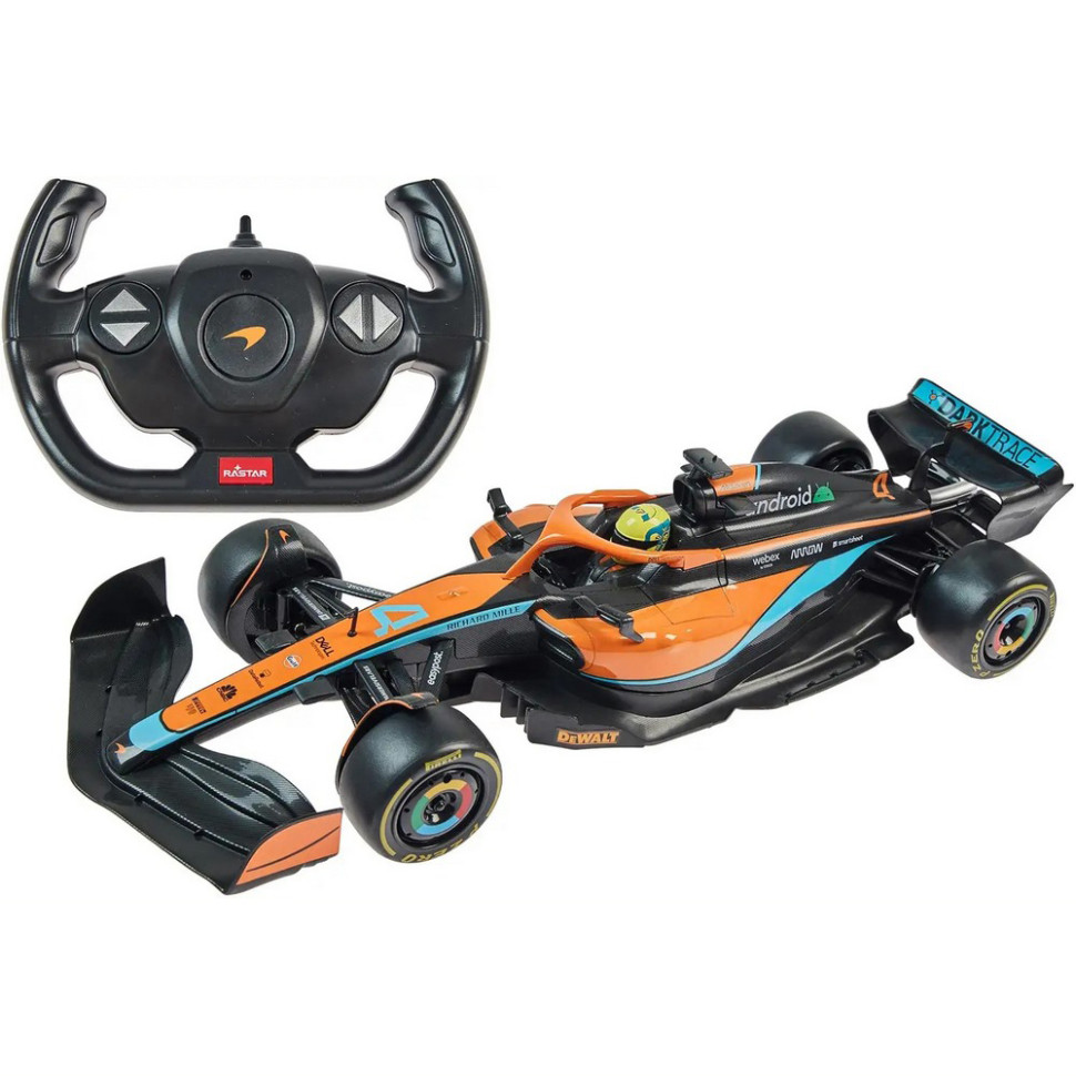 Машинка на радіокеруванні McLaren F1 W11 MCL36 Rastar 99860 orange 1:12