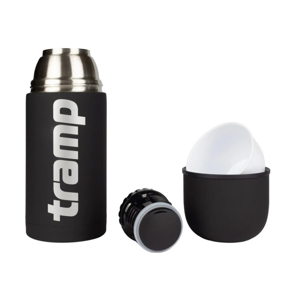 Термос Soft Touch Tramp UTRC-108-black, чорний 0,75 л
