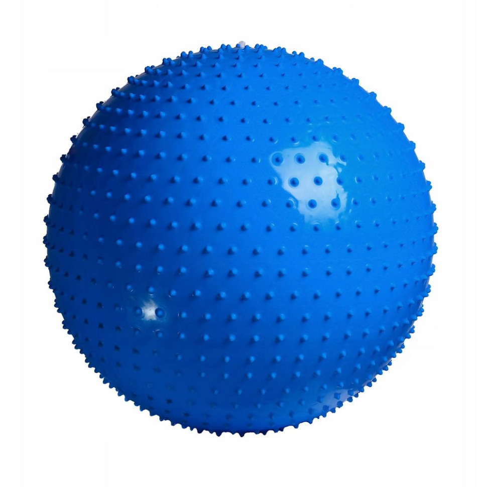 М'яч для фітнесу (фітбол) масажний Anti-Burst 4FIZJO 4FJ0616 Blue 65 см