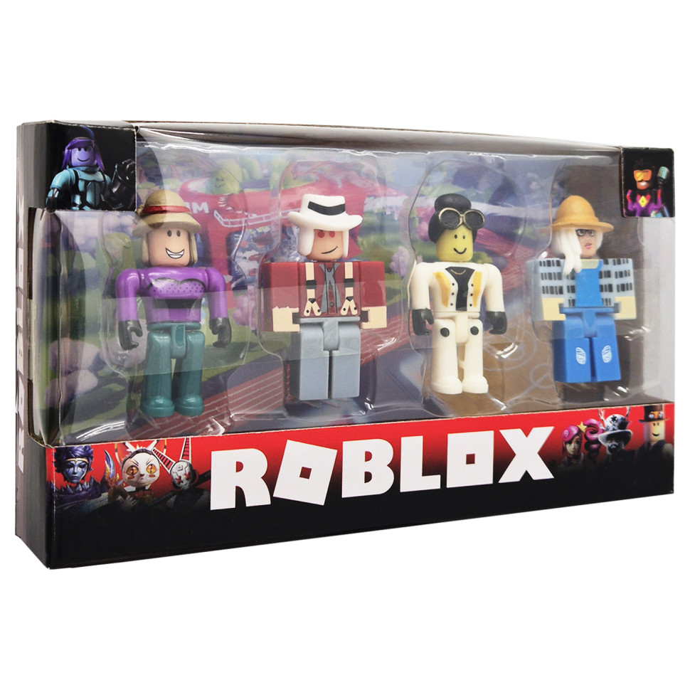 Ігровий набір фігурок Roblox Bambi WL 25022-1, 4 фігурки, рухливі деталі