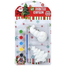Детский набор для росписи гипсовых фигурок "Рождественский декор" Bambi 1208-1 Детский набор для росписи гипсовых фигурок "Рождественский декор" Bambi 1208-1