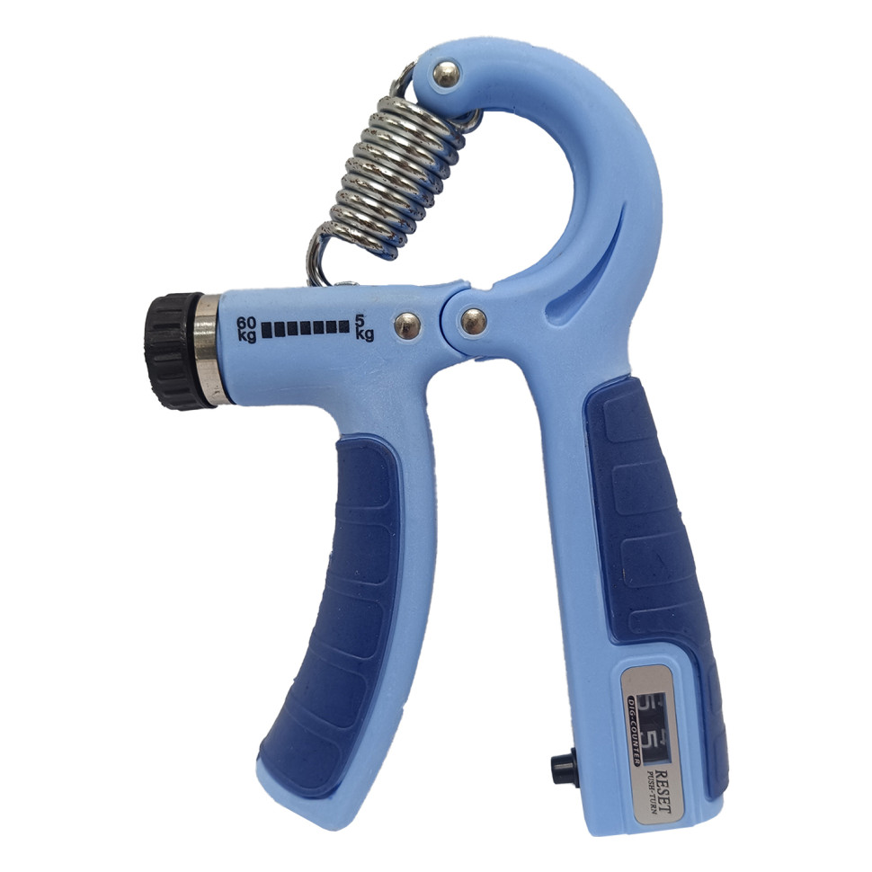 Эспандер кистевой со счетчиком Bambi MS 4122-1(Blue) нагрузка 5-60 кг