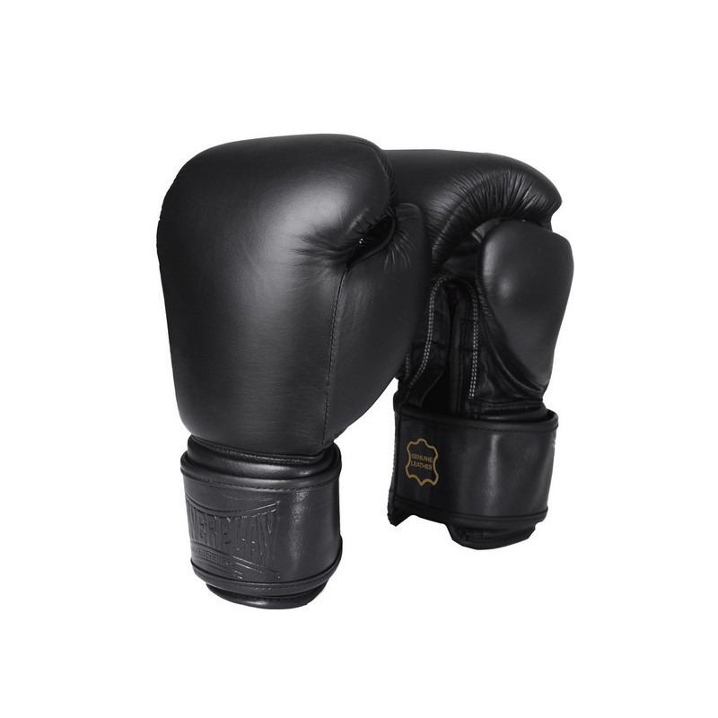 Боксерские перчатки 3014 Indiana PowerPlay PP_3014_14oz_Black, Черные (натуральная кожа) 14 унций