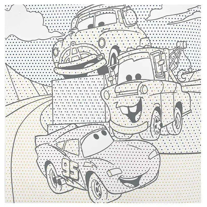 Водные раскраски большие для мальчиков Jumbi SDS0825, 6 страниц