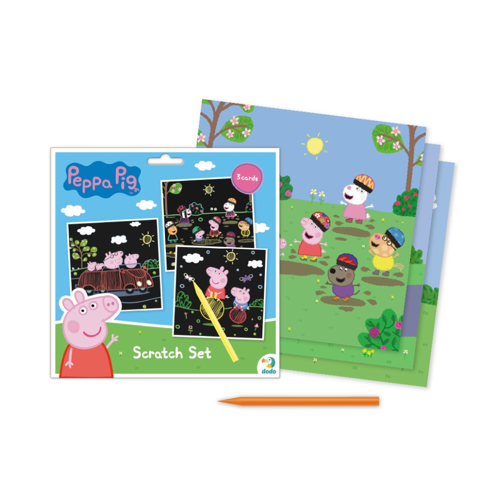 Набір гравюр Peppa Pig 