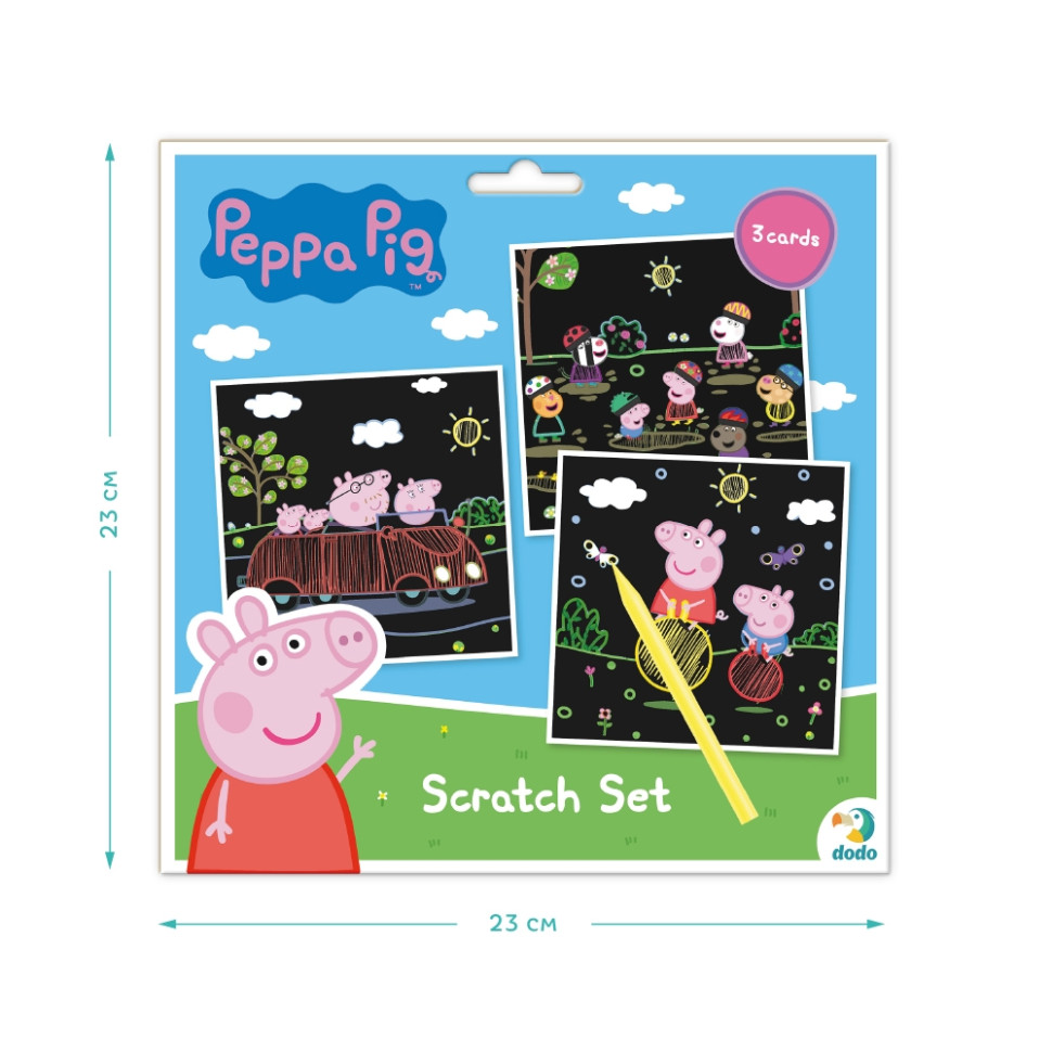 Набір гравюр Peppa Pig 