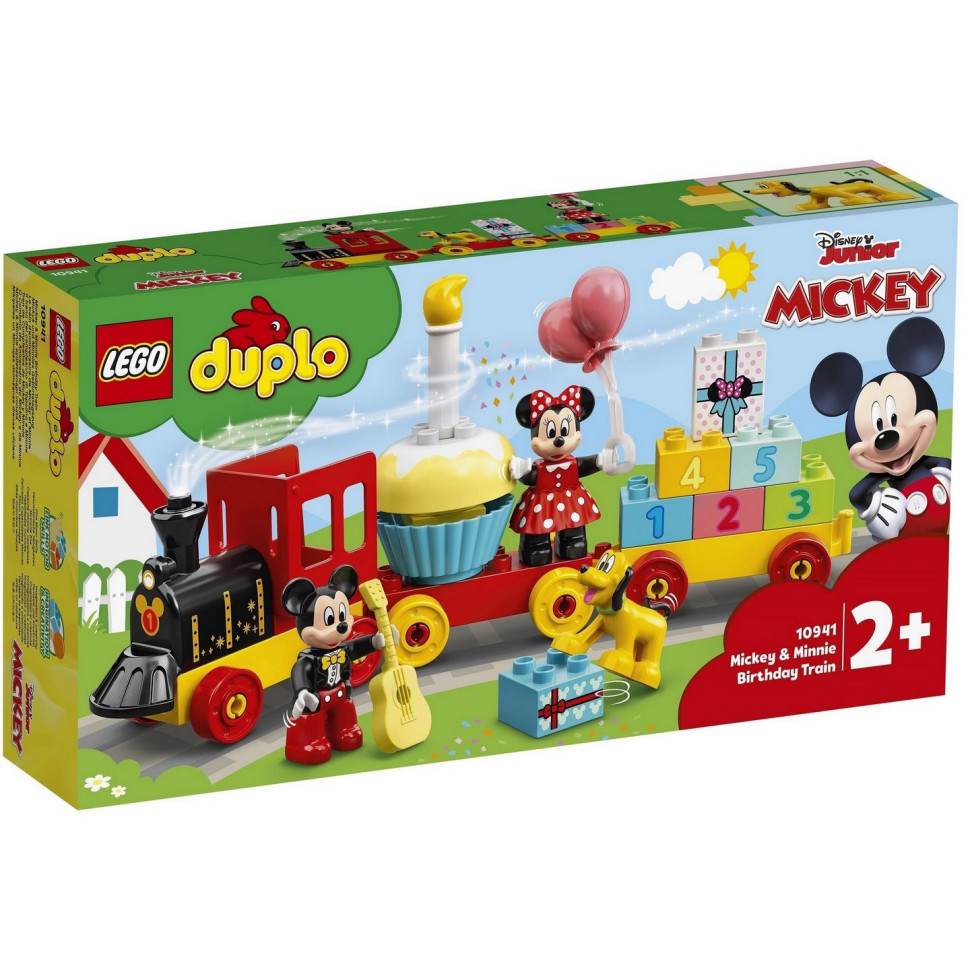 Конструктор LEGO DUPLO Праздничный поезд Микки и Минни 10941