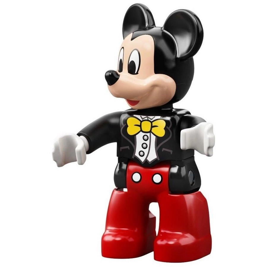 Конструктор LEGO DUPLO Праздничный поезд Микки и Минни 10941