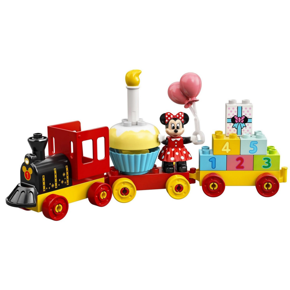 Конструктор LEGO DUPLO Праздничный поезд Микки и Минни 10941
