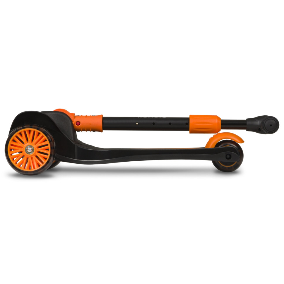 Детский самокат трехколесный TIMMY Lionelo 68036920 ORANGE BLACK