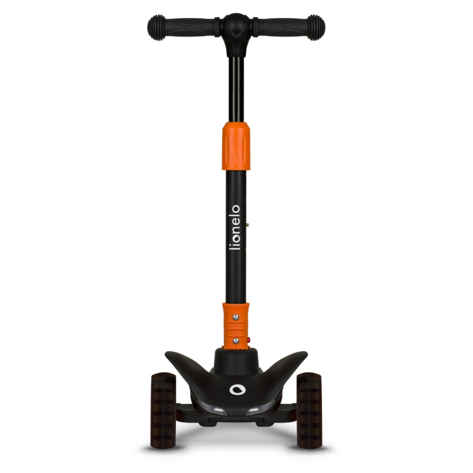 Детский самокат трехколесный TIMMY Lionelo 68036920 ORANGE BLACK