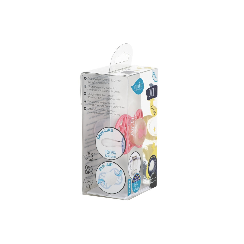 Пустушка Nuvita 7085 Air55 Cool симетрична 6m+ 