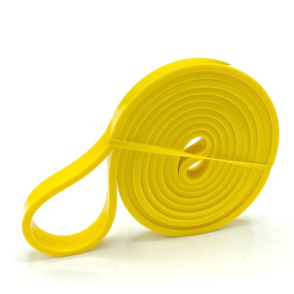Эспандер-петля (резинка для фитнеса и кроссфита) Power Band Light PowerPlay PP_4115_Yellow_(5-14 kg) 5-14 кг