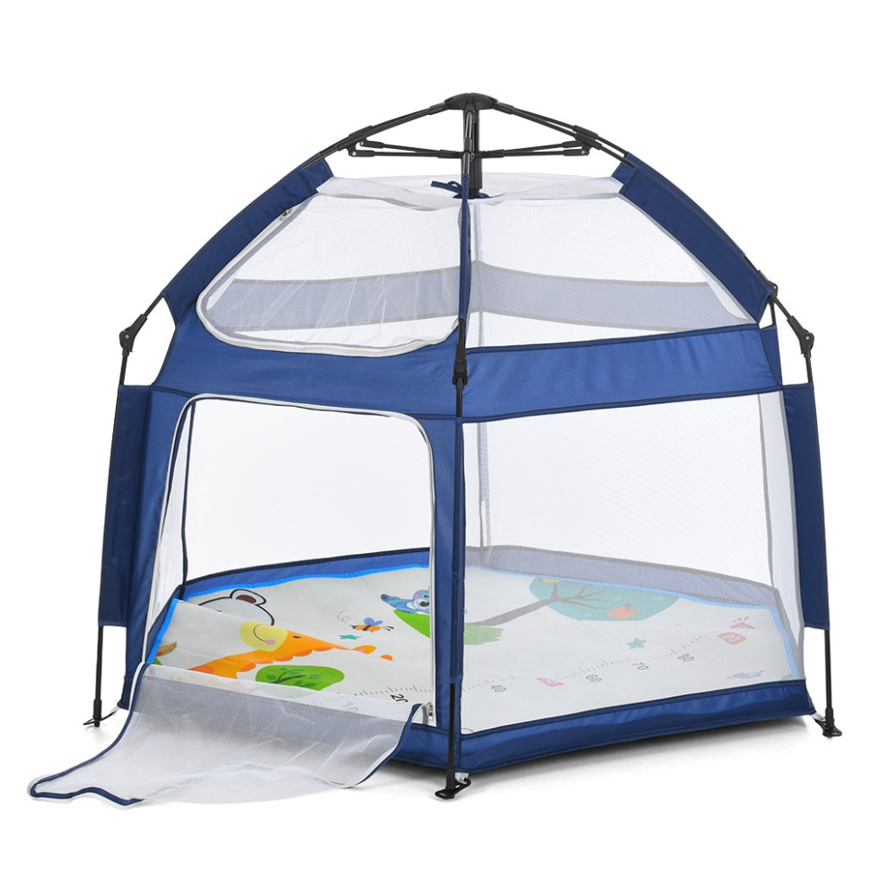 Детский манеж Bambi MR 1512 Sapphire Blue 146×127×110 см