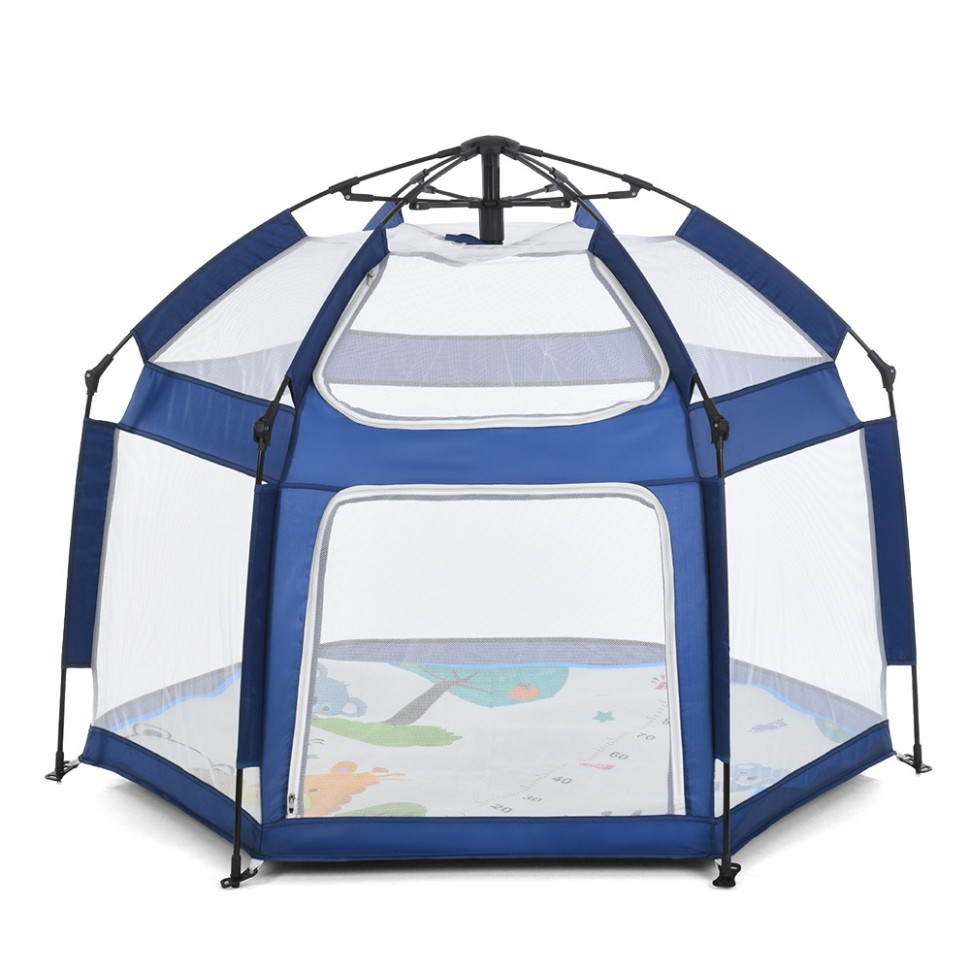 Детский манеж Bambi MR 1512 Sapphire Blue 146×127×110 см