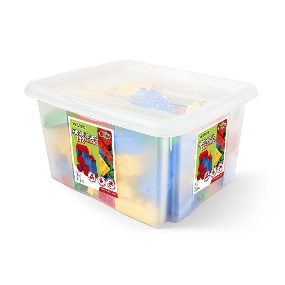 Дитячий конструктор Wader 41270, 132 деталі