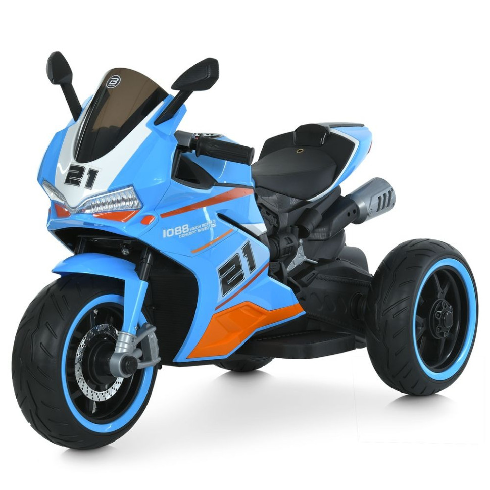 Дитячий електромобіль Мотоцикл Bambi Racer M 6264EL-4 до 30 кг
