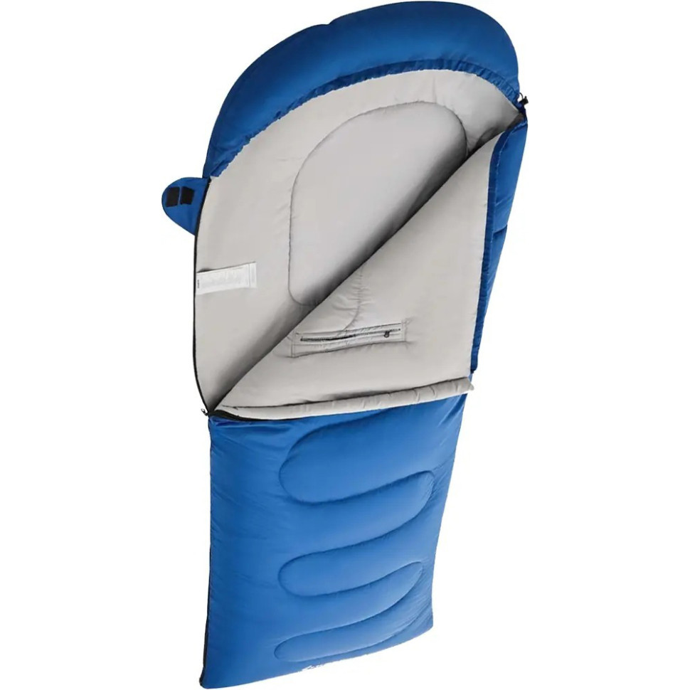 Спальний мішок туристичний Lona 250 KingCamp KS2401_BLUE_L