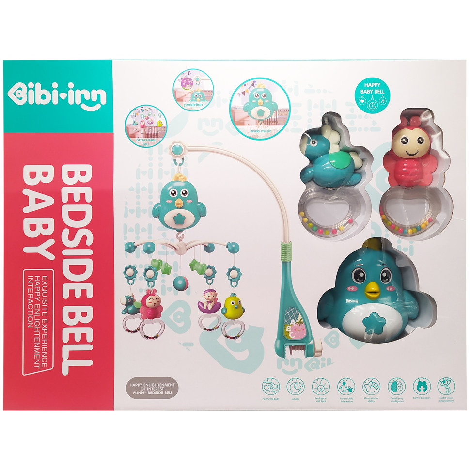 Мобіль для ліжечка Bambi 648A-56 світло, музика