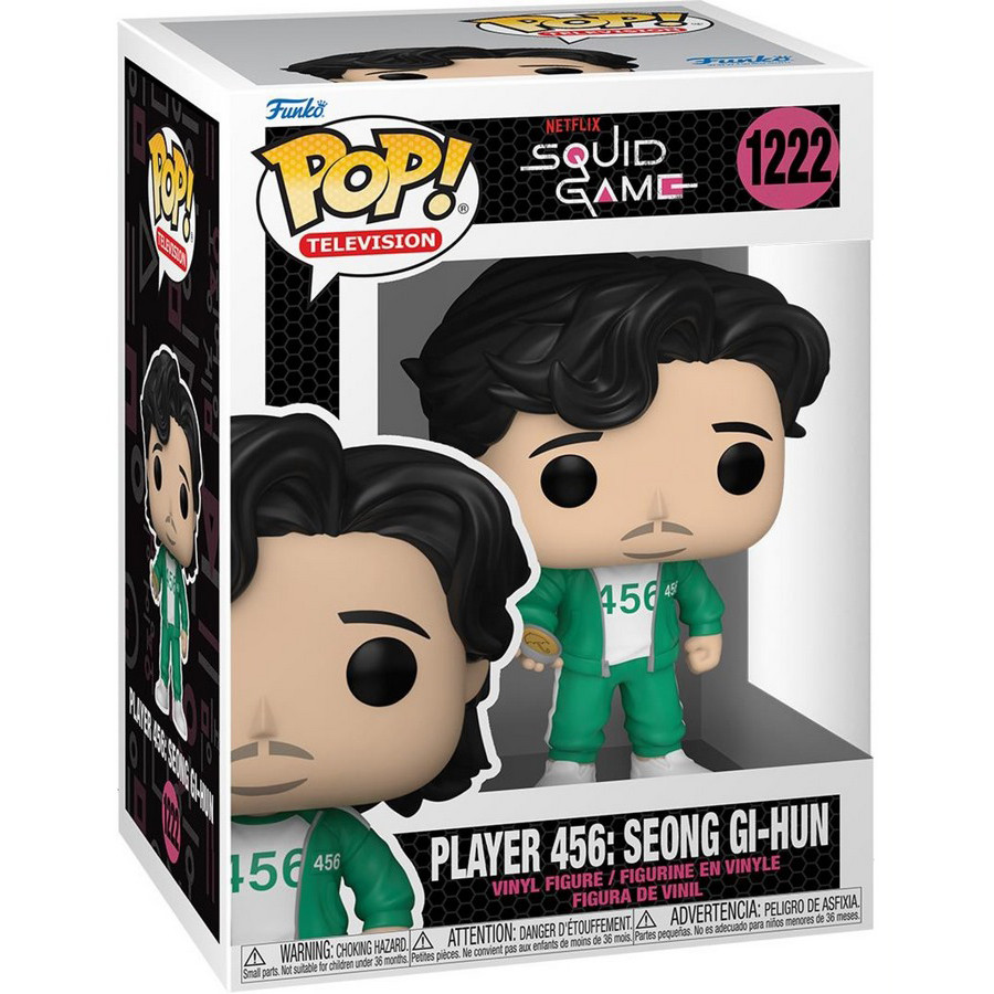 Игровая фигурка Squid Game- Player 456:Seong Gi-hun Funko POP 5908305237341