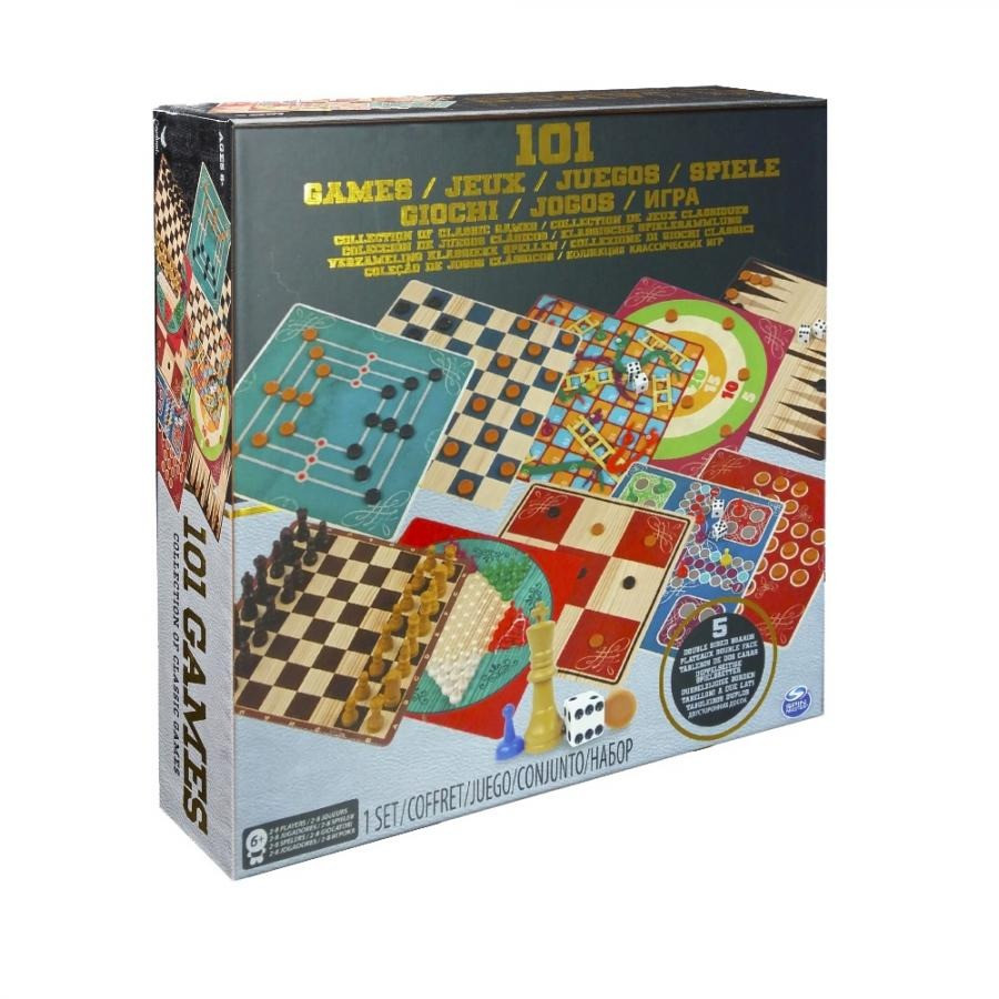 Набор настольных игр Spin Master Games SM98377/6033154, 101 игра