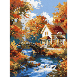 Картина по номерам "Уют в природе" ©art_selena_ua Идейка KHO6354, 30х40 см 