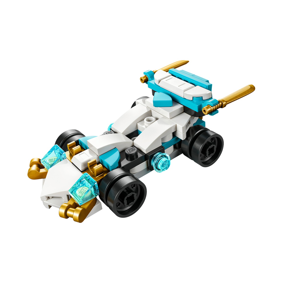 Конструктор NINJAGO Суперсильные транспортные средства дракона Зейна LEGO 30674, 55 деталей