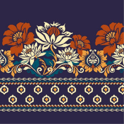 Картина по номерам "Флористический орнамент" Art Craft 13042-AC 30х30 см
