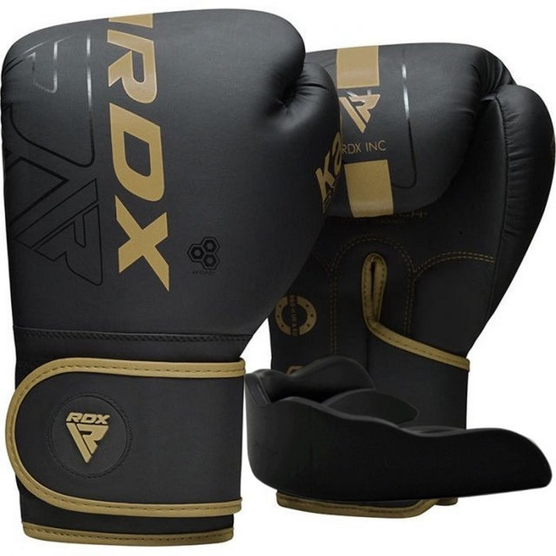 Боксерские перчатки F6 Kara Matte RDX Inc Limited BGR-F6MGL-6OZ 6 унций (капа в комплекте)