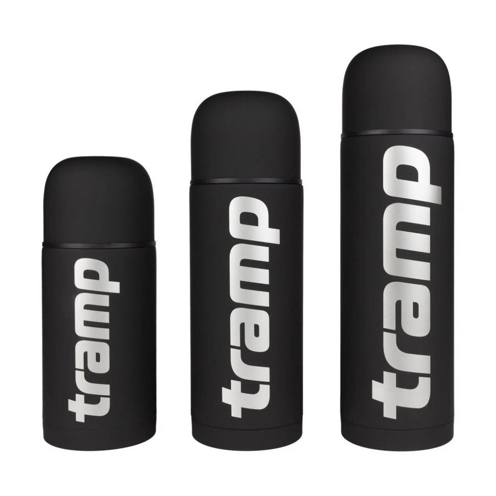 Термос Soft Touch Tramp UTRC-109-black, черный 1 л