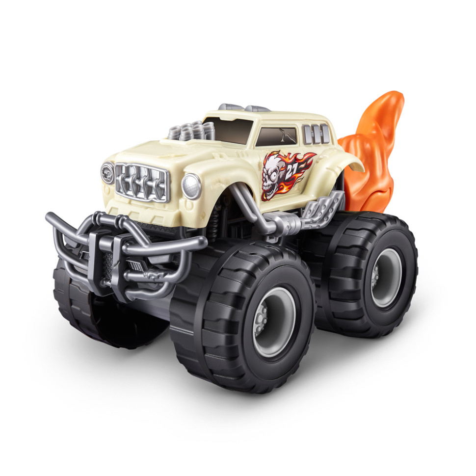 Дитяча іграшка Monster Wheels Скалл Трек Smashers 74103B в наборі з аксесуарами
