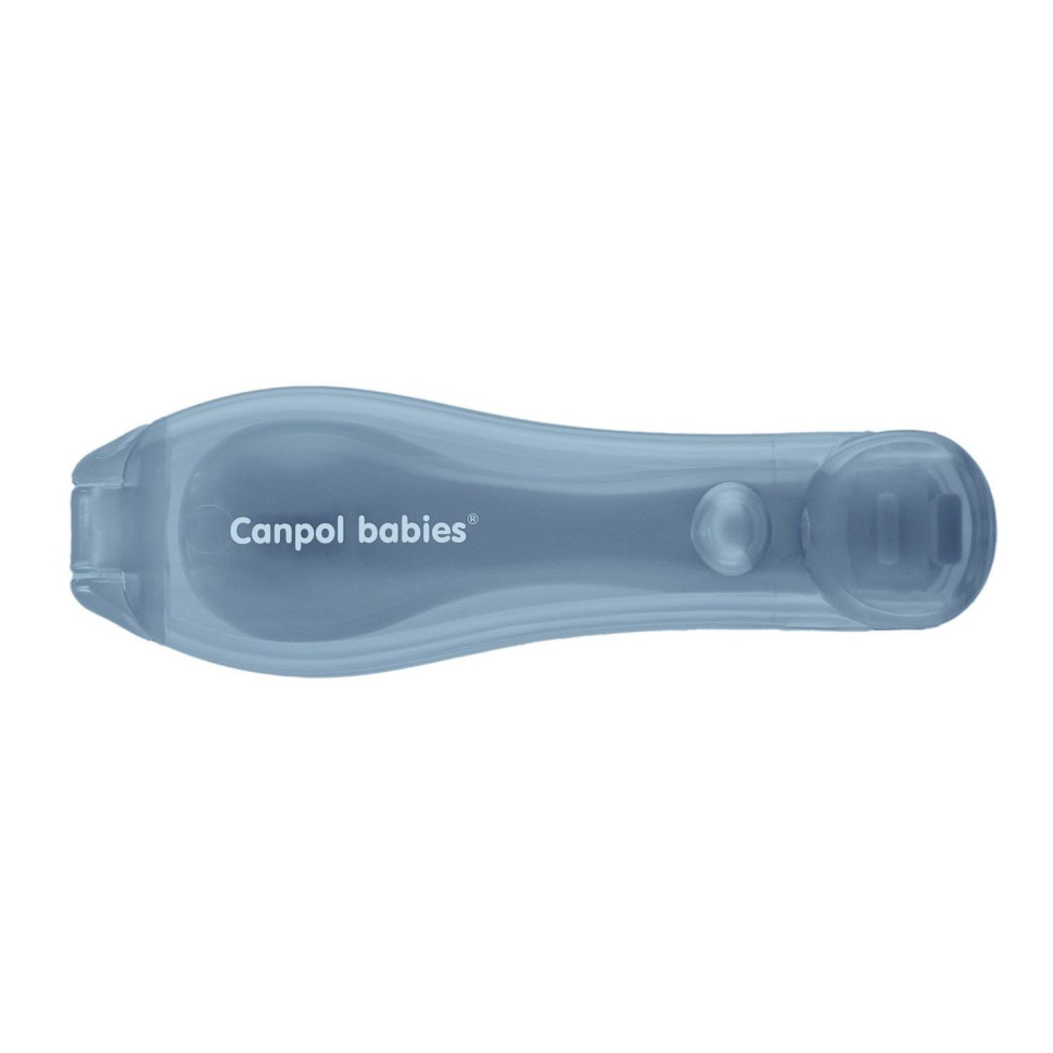 Складна дорожня дитяча ложечка Canpol babies 56/611_blu блакитна