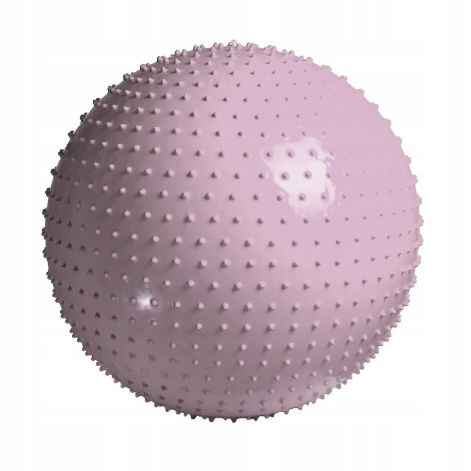 М'яч для фітнесу (фітбол) масажний Anti-Burst 4FIZJO 4FJ0617 Pink 65 см