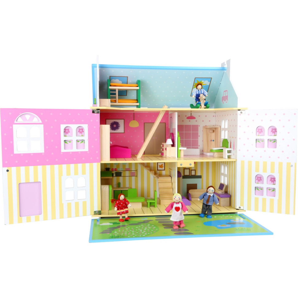 Деревянный кукольный дом Flower paradise Legler LE10325
