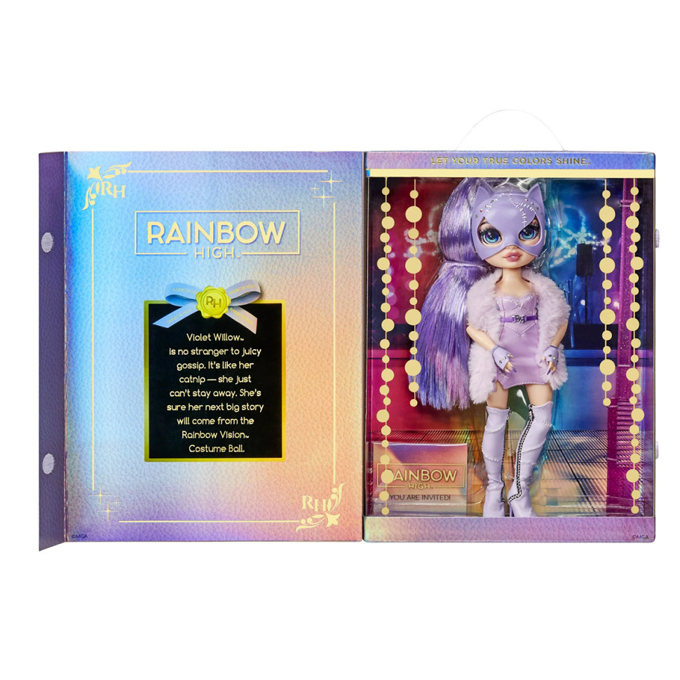 Кукла ВАЙОЛЕТ ВИЛЛОУ RAINBOW HIGH серии 