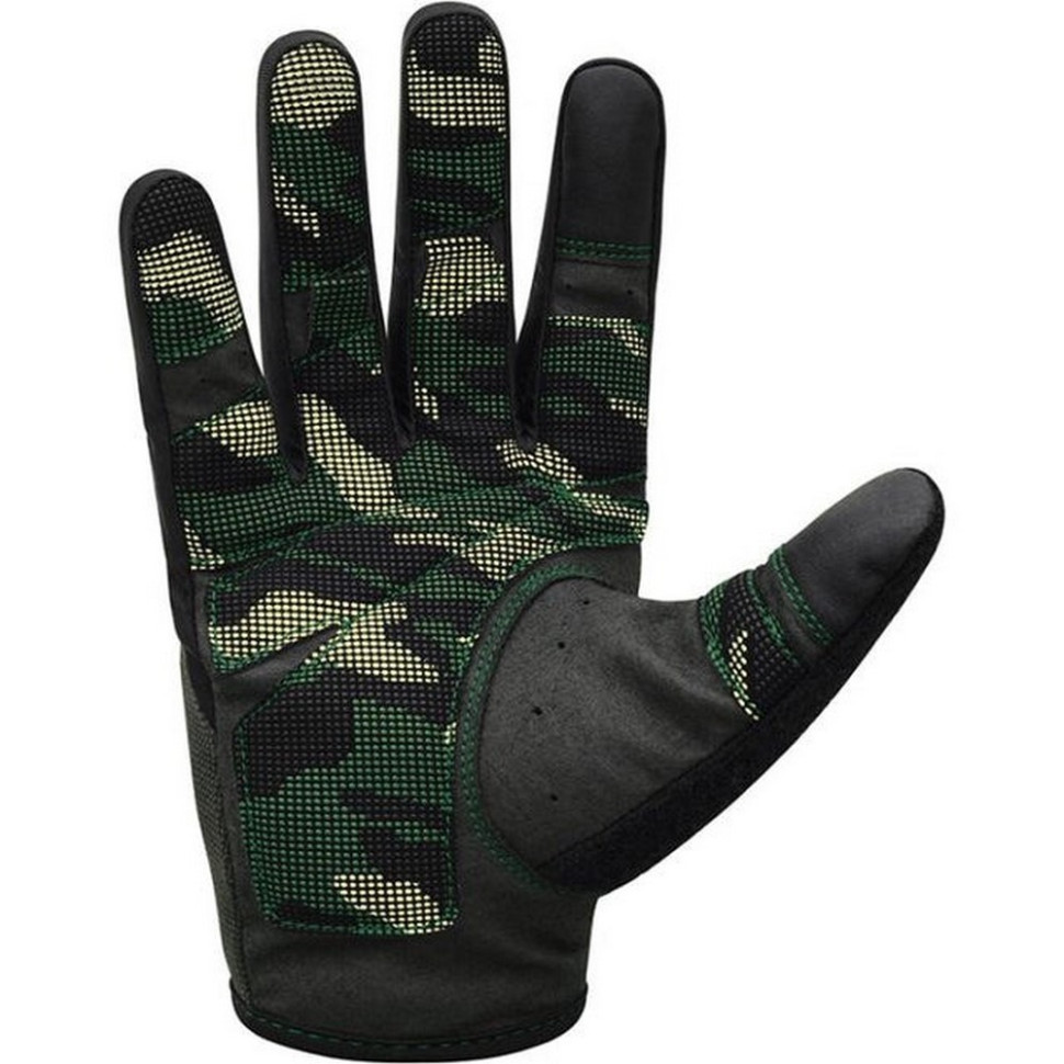 Рукавички для фітнесу T2 Touch Screen Friendly Full Fingerf RDX Inc Limited WGA-T2FA-XL, Green XL