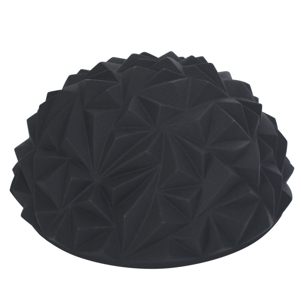 Полусфера массажная балансировочная Bambi MS 4959(Black) текстурная поверхность, 16,5х7 см