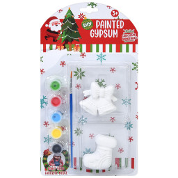 Детский набор для росписи гипсовых фигурок "Рождественский декор" Bambi 1208-2 Детский набор для росписи гипсовых фигурок "Рождественский декор" Bambi 1208-2