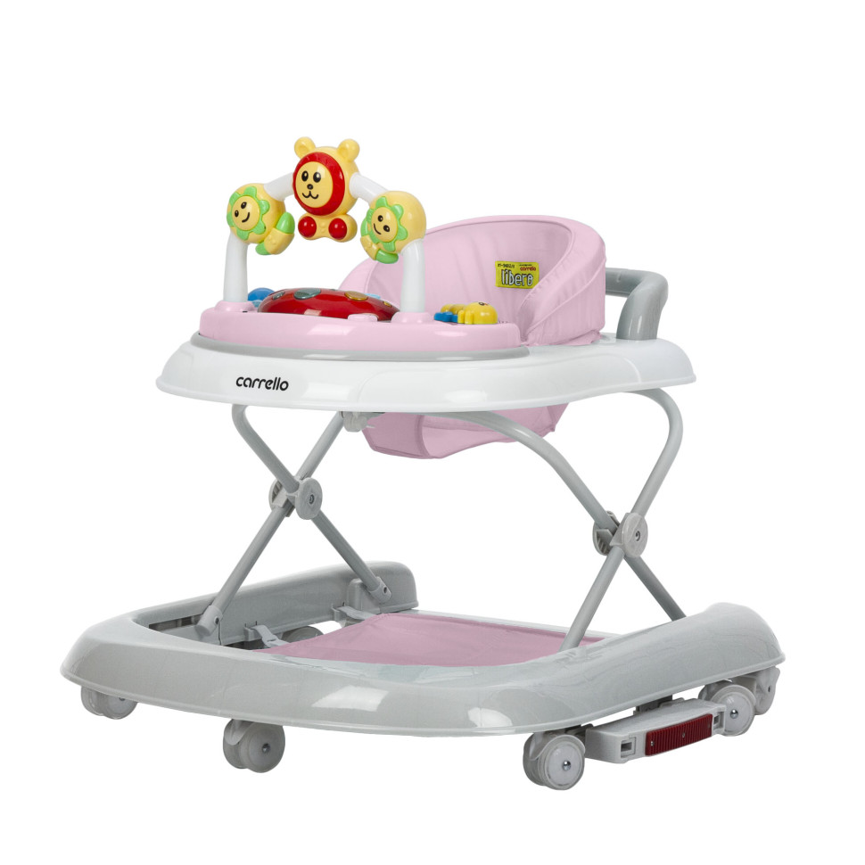 Ходунки дитячі CARRELLO Libero CRL-9602/3 Pink 3 в 1
