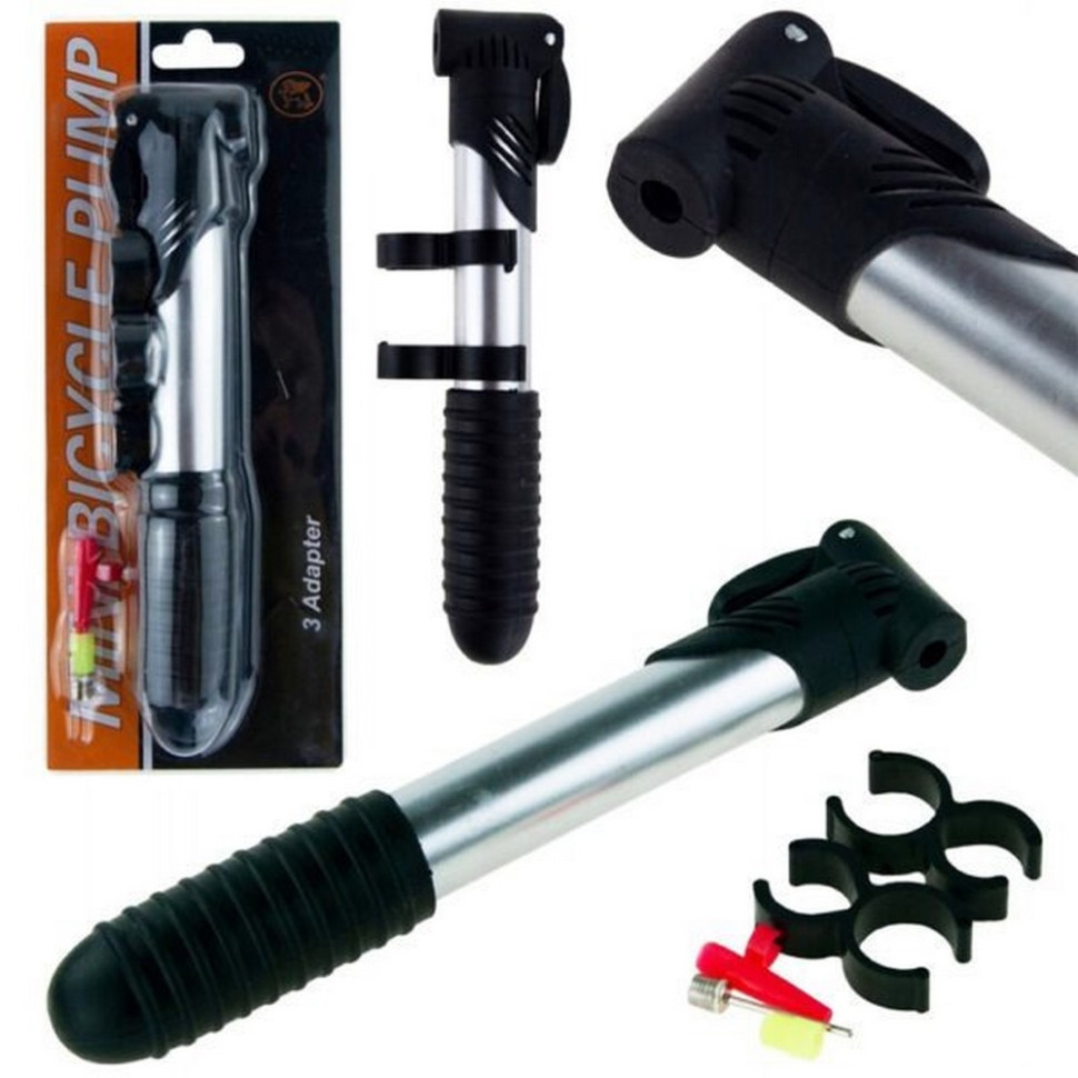 Насос ручний Pump Newt NE-V-789, 3 насадки